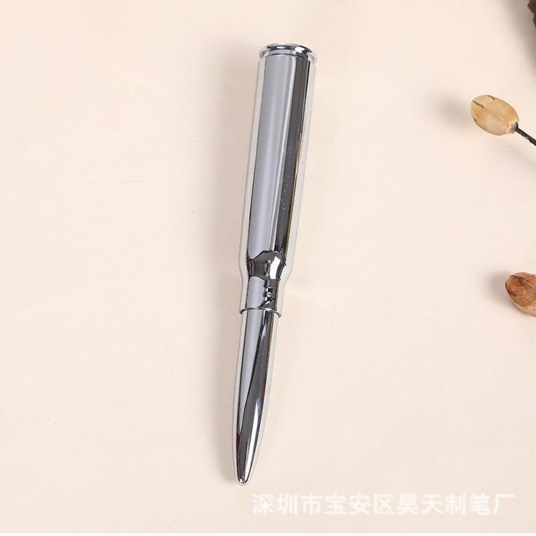 Eggshell Pen Metal Ballpoint Pen Barrel Customizable Logo Promotional Multi-function Bullet Pen Pocket Rotating Oil Pen Boxed