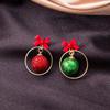 Accessories Elk Snowflake Drop Earrings Christmas Earrings Christmas Ear Hook Dangle Earring