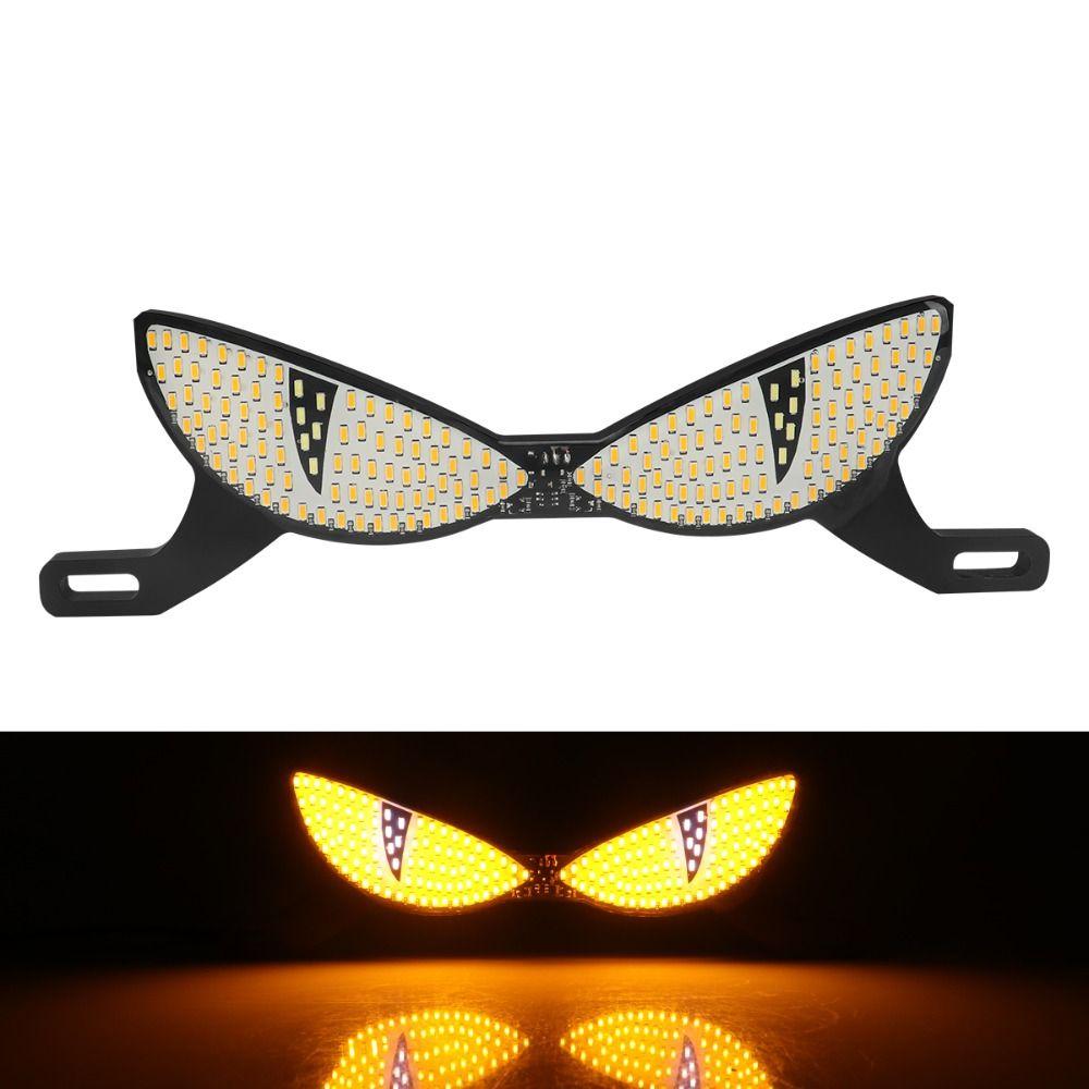 Multicolor Flashing License Plate Light LED LED Devil Eye Light For Electric Vehicle