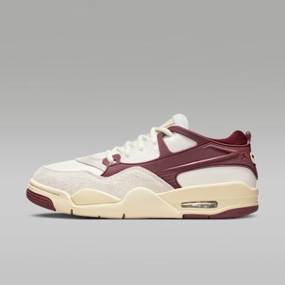 Jordan 4 RM Sail Dark Team Red Coconut Milk (Women s) 39