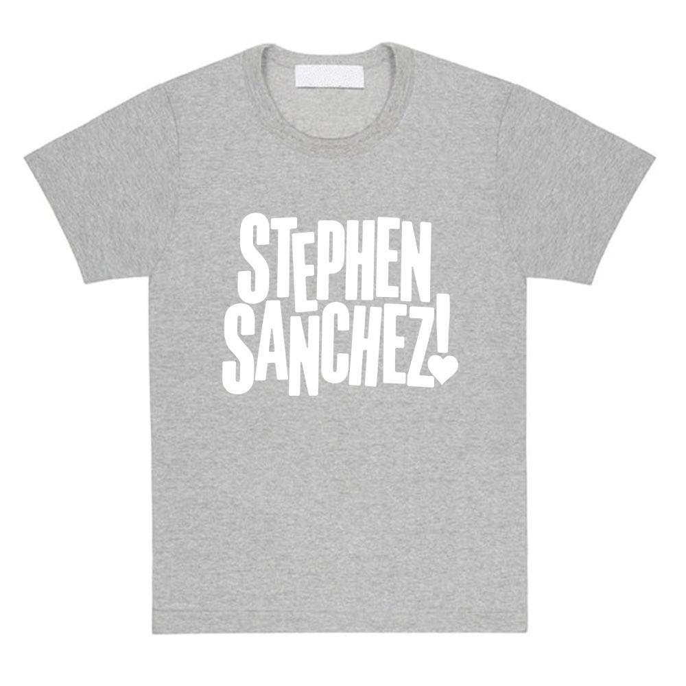 Exclamation Heart Logo T-Shirt Singer Stephen Sanchez Design Print Tshirts O-neck Short Sleeve Cotton Female Tees Graphic Merch