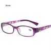 Anti Blue Light Reading Glasses Women Retro Presbyopic Glasses Pattern Eyeglasses Diopter +1.0 +1.5 +2.0 +2.5 +3.0 +3.5+4.0