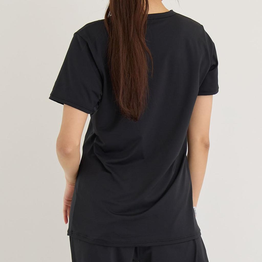 VENEX Short Sleeve Recovery 67060323 Women's T-Shirt, Black, XL,