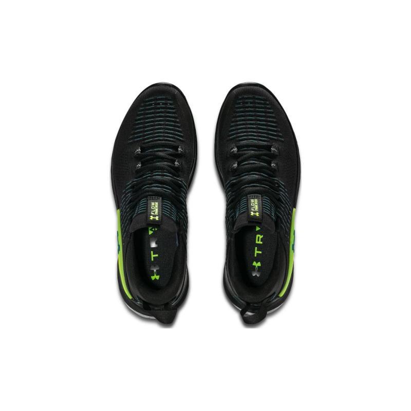 Under Armour UA Dynamic Cushioning Wear-Resistant Low-Top Training Shoes Men's Black Sneakers 3027177-002