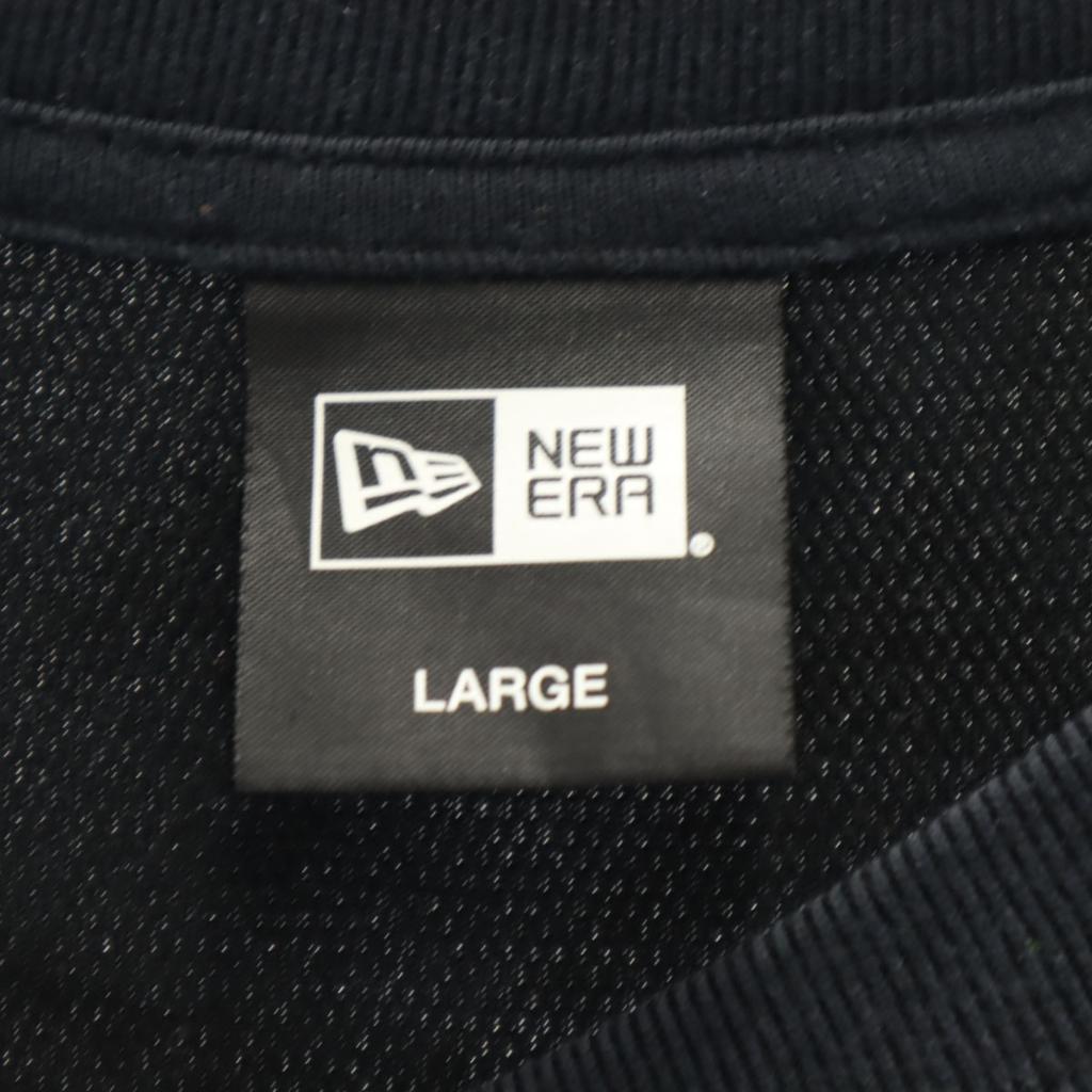 New Era Short Sleeve T-shirt L Black Men's Used