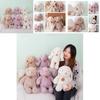 Adorable Long-haired Plush Bunny Toy For Kids 35cm And 50cm Sizes Available