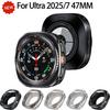Wechsel zu klassischem Gehäuse für Samsung Galaxy Watch Ultra 2025/7 47mm Stoßfestes PC+Metall-Cover für Galaxy 47mm Smartwatch Bumper