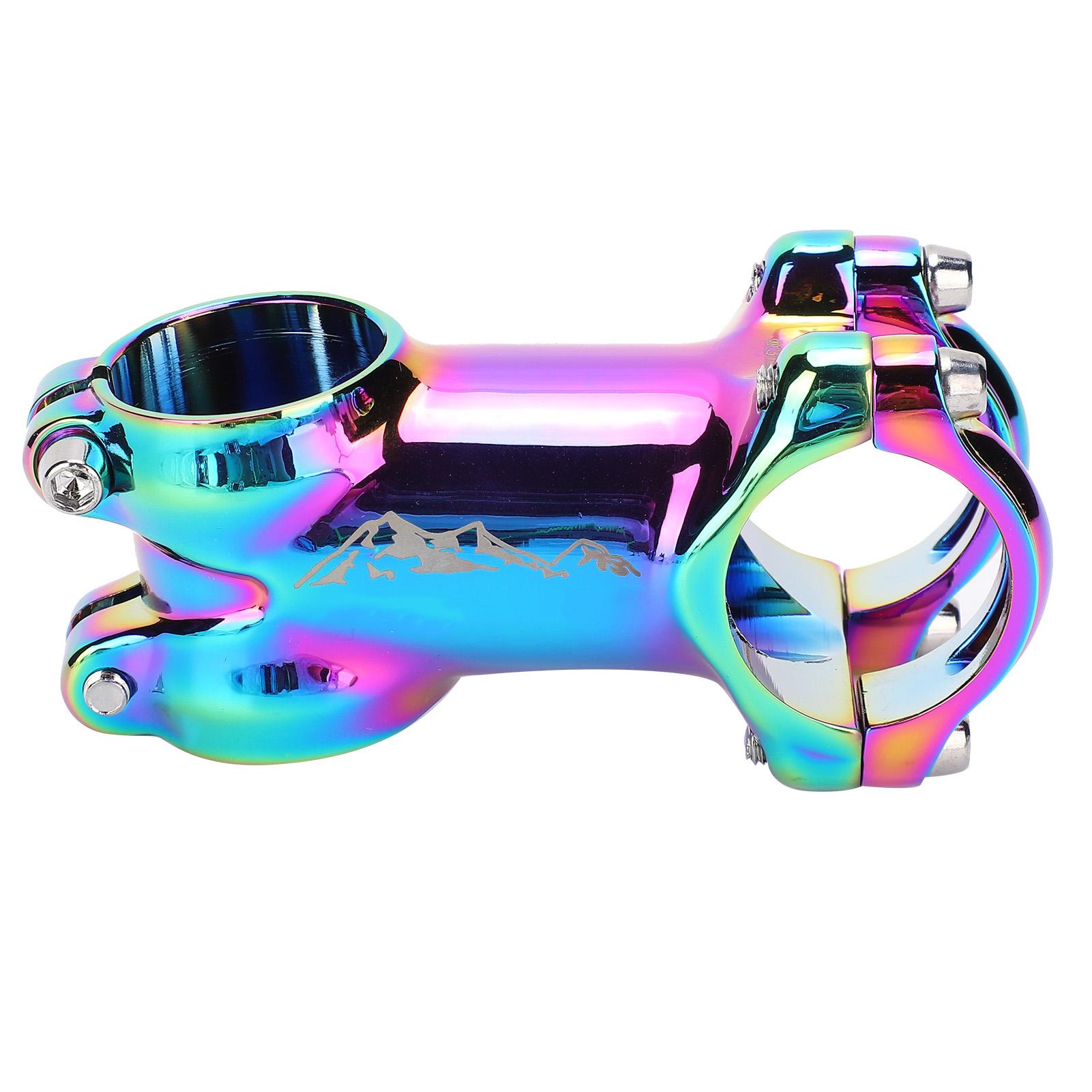 6 degrees  Bicycle Handlebar Stem Corrosion Resistance Mountain Bike Aluminum Alloy Stem Accessory60mm