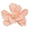Flowers Paper Flowers Wedding 2Pcs/Set 30cm Birthday Bold Colors Bright Crepe Paper DIY Folded Storage for durable