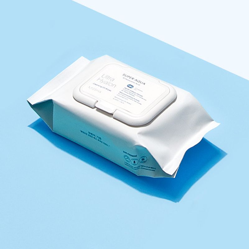 MISSHA Super Aqua Ultra Hyalron Cleansing Oil Tissues (30 sheets) ONE