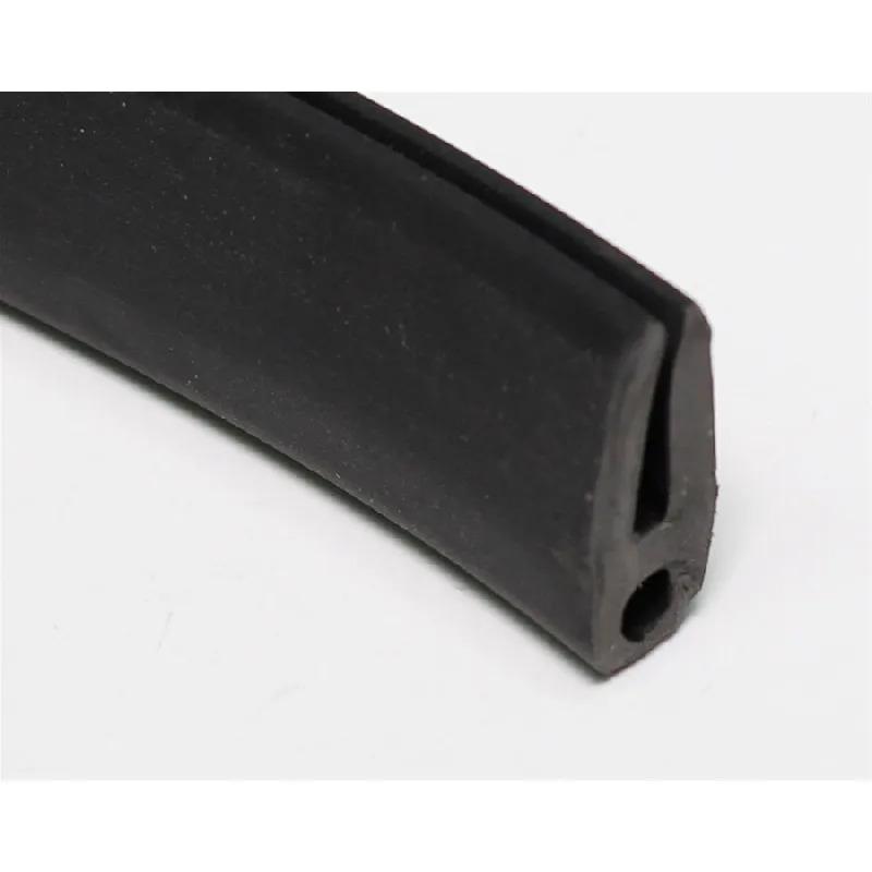 New Black Rubber Seal Strip Car Door Pillar Closed Edge Weatherstrip Big O-U Type 5m
