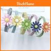 Beautiful Ins Women Daisy Hair Rope Headband With High-elastic Korean Rubber Band