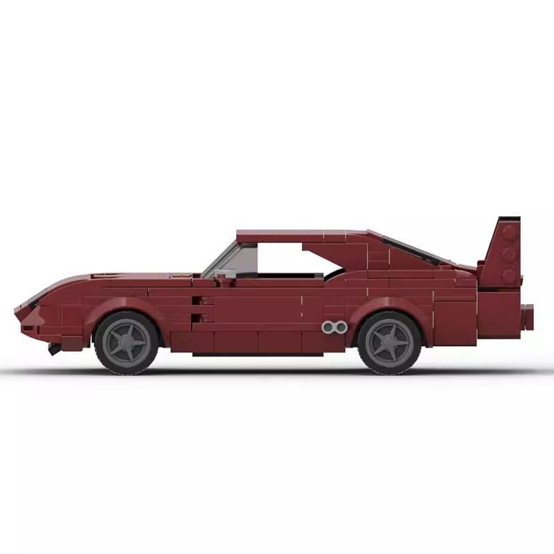 MOC  Building Blocks Speed Series Racing Car Model DIY Assembly Bricks Set