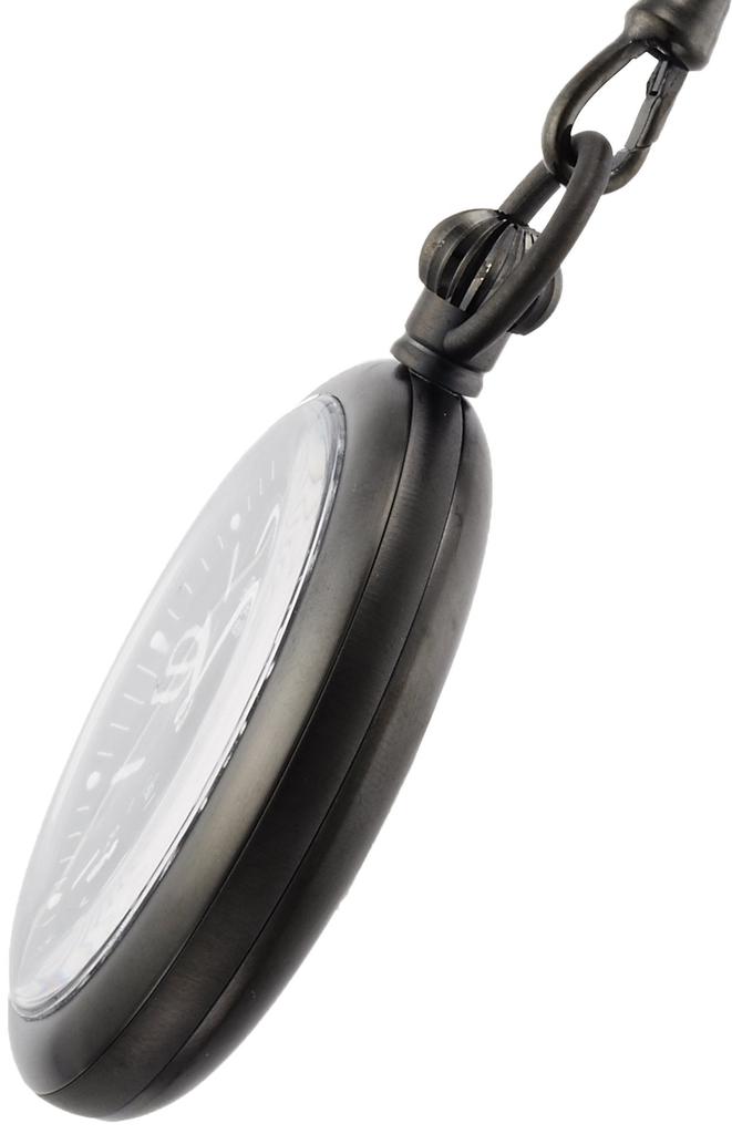 Pocket Watch PW35 Genuine Import Black [Raport]