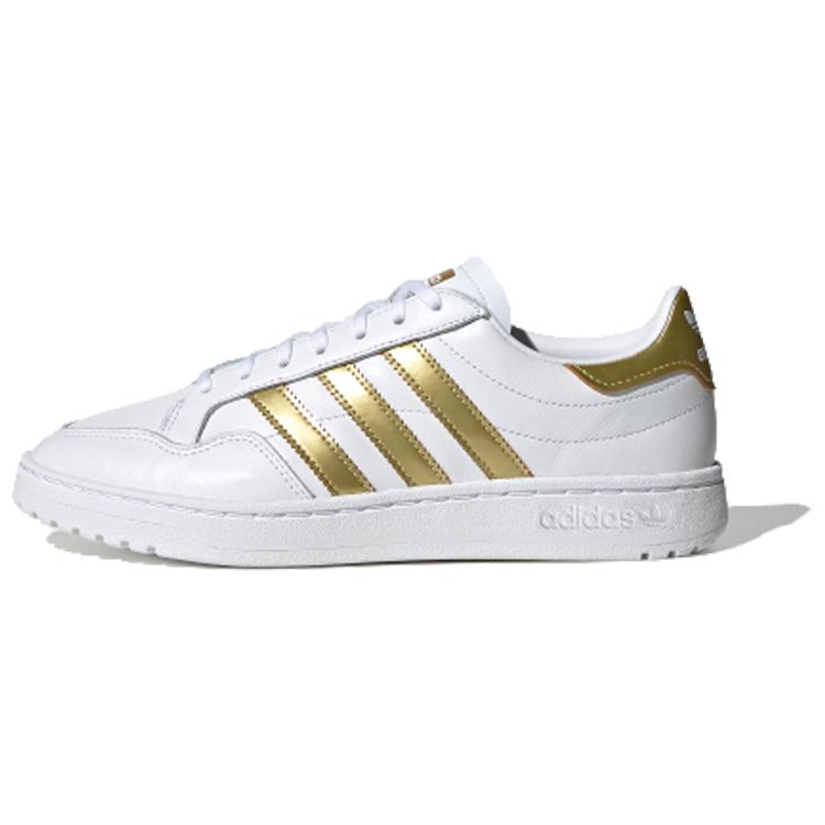 

Adidas Wmns Team Court White Gold Metallic Women s EF6058 36⅔