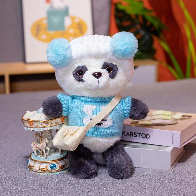 1pc 30cm Cute Lalafanfan Panda Plush Toys Lovely Bear With Dolls Stuffed Soft Animal Pillow Birthday Gift For Baby