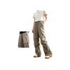Anta Life Series Sports Minimalist Solid Color Breathable Loose Casual Pants Men Bottoms Grape-Green 952528505-1