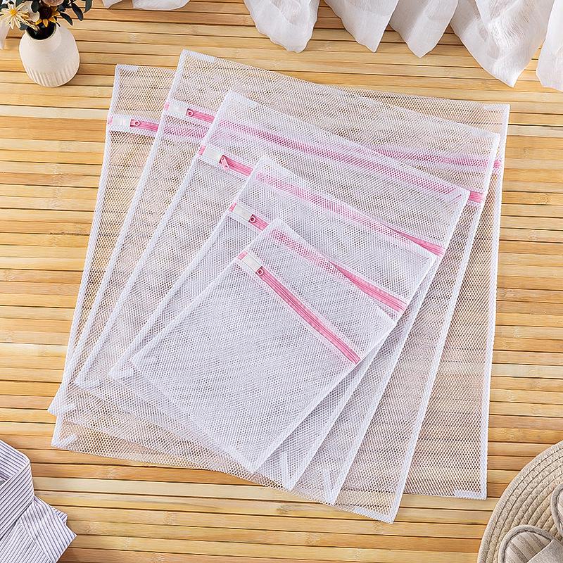 

Набор мешков для белья из плотной мелкой сетки: Большие мешки для стирки свитеров, бюстгальтеров и нижнего белья Larger 60*60cm