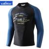 Mens Long Sleeve Rash Guard Swim Shirt Board Shorts Set Surfing Snorkeling Swimming Beach Vacation
