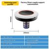 For Swimming Pool Hot Tub Spa Solar Floating Copper Ionizer Algae Inhibitor Chlorine‑Free Water Purifier & Cleaning Brush Kit
