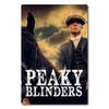 Vintage Tin Sign Peaky Blinders Whiskey Metal Sign Poster Retro Art Plaque Wall Decor for Home Bar Pub Cafe Restaurant 8x12 I