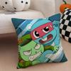 Happy Tree Friends Pillowcase Double Sided 2Dprint Soft Pillow Cover With Hidden Zipper Decor Sofa Bedroom Living Room Vibe Gift