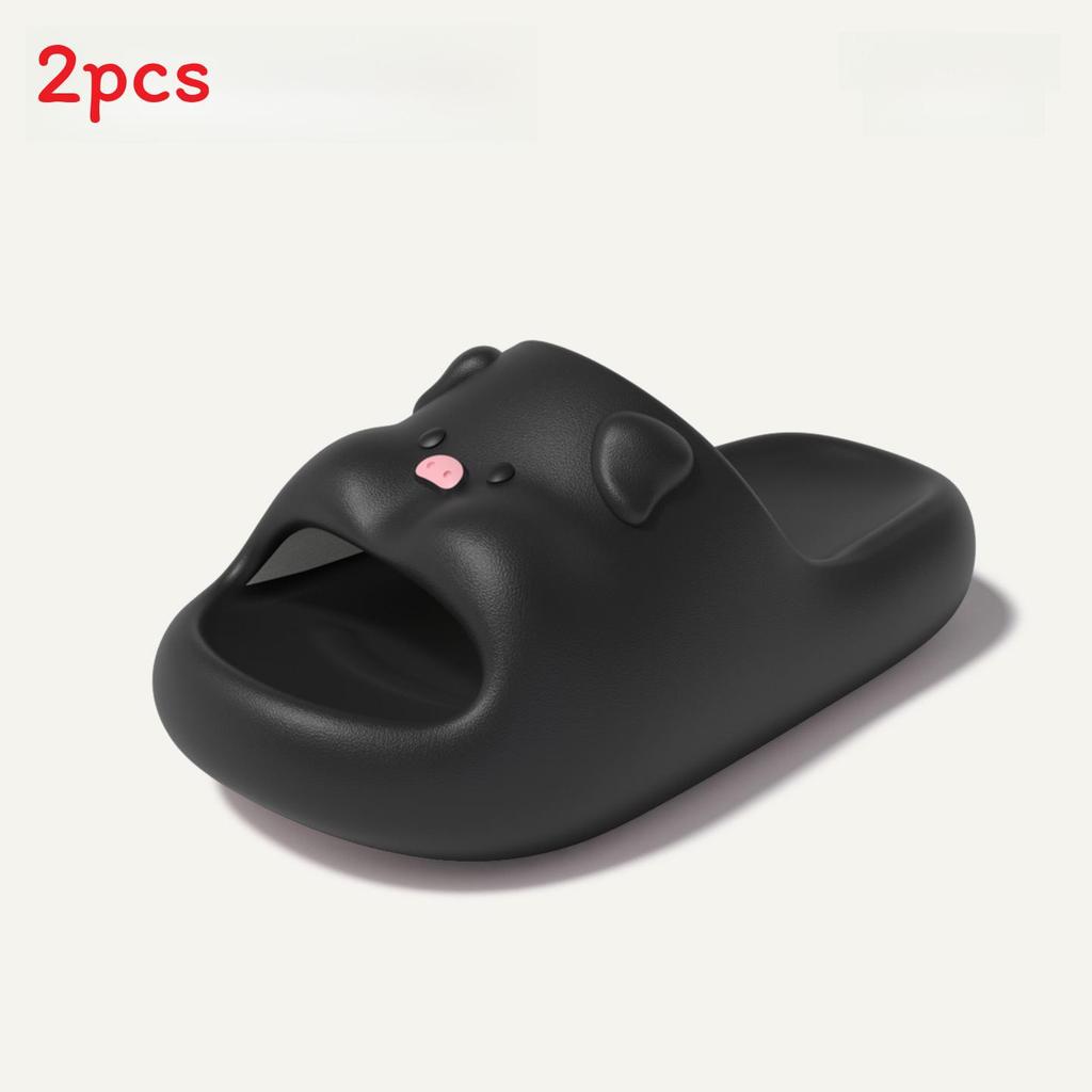Pantofole Maialino Eva Per Adulti Con Suola Antiscivolo Traspirante Antibatterica Comfort Estate Interno Esterno