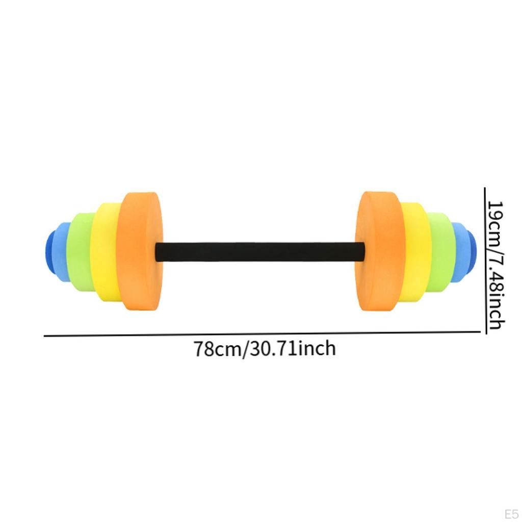 EVA-Schaum-Pool-Gewichte Hantel für Rücken, Arme und Schultern, Schwimmen, Männer und Frauen
