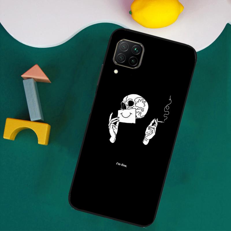 Gothic Witch Satan For Huawei Nova 9 10 SE 8i 11i 12i 12s Y60 Y61 Y70 Y90 Y72 Y73 Y91 P60 Pro P40 P30 Lite Case