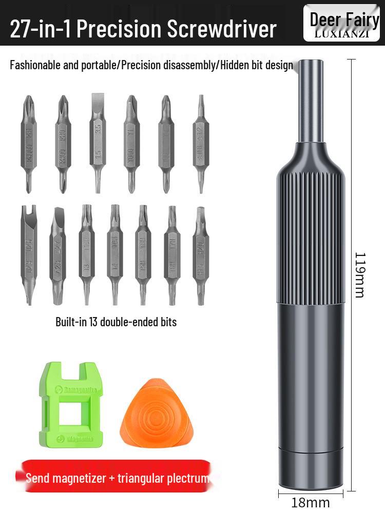 Compact Screwdriver Set for Electronics & Eyewear Repair