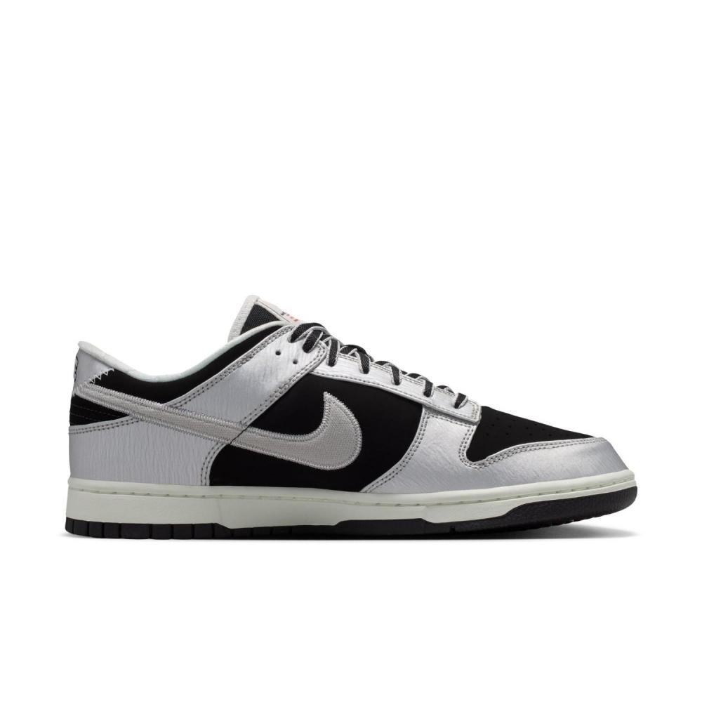 Nike דאנק לואו רטרו MiM4413 001M כסף M משי