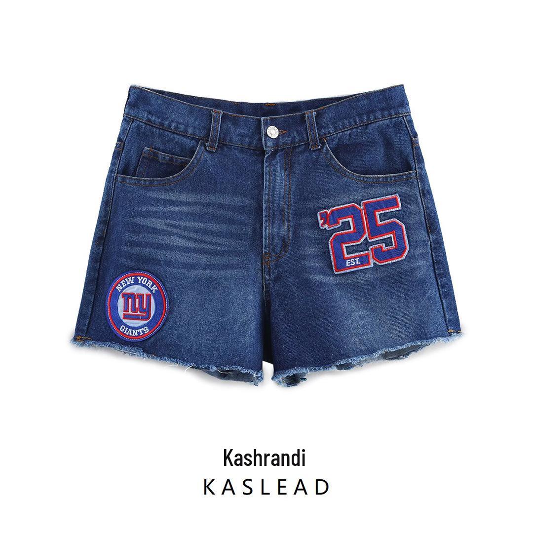 

2025 Women s Spring Fashion: European & American Style Casual Denim Shorts XS