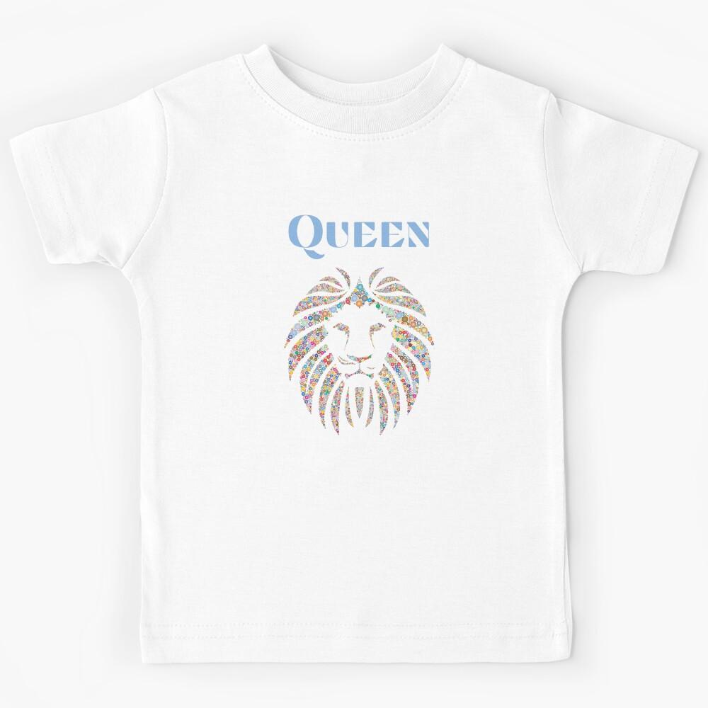 Cute Lion queen tshirt Kids T-Shirt 100