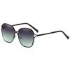 1pc Unisex Vintage Classic Personality Square Metal Frame Hollow Out Design Fashion Sunglasses For Outdoor Vacation Beach