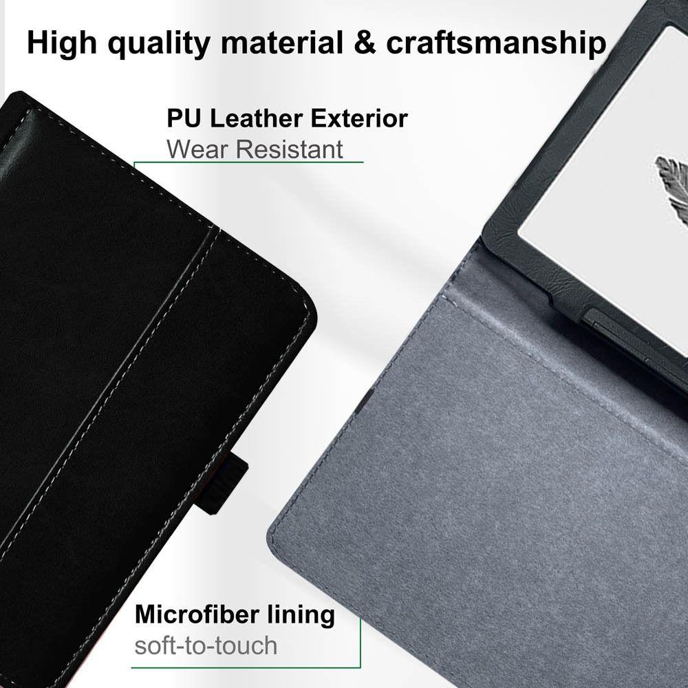Funda de Cuero PU para e-Reader de 6 pulgadas tipo Flip para inkbook Calypso Plus/Classic 2/Prime