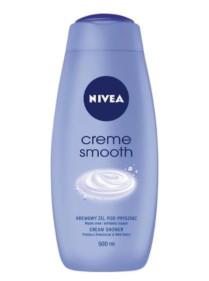 Nivea Creme Smooth Hydrating Shower Gel - 500ml Luxurious Moisture