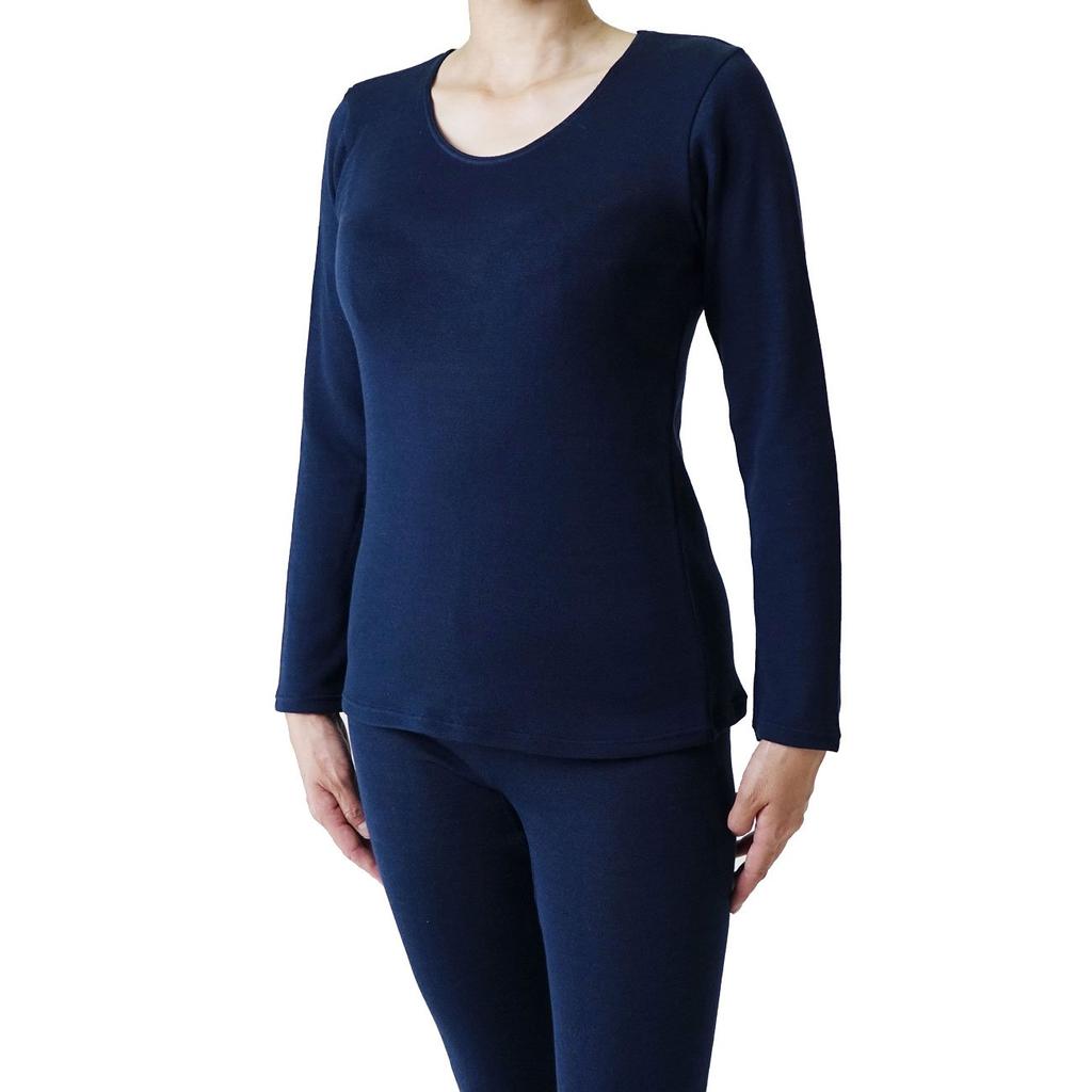 Mochimayu Chiffon Silk Cotton Long Sleeve Egyptian Silk Spun Cold Made in Long Sensitive Moisture Black & Shirt, LL, Black, Cotton, Silk, Cotton,