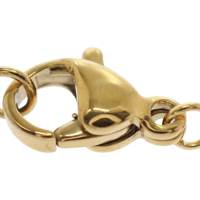 HERMES  H147992F 55  Necklace Marong Rasse/gold Metal Women