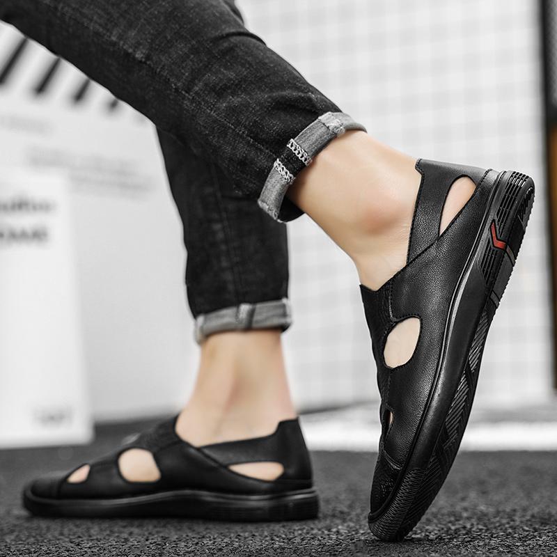 Men Casual Leather Loafers Spring Summer Hollow Shoes Driving Shoes Designer Loafers Mens Moccasins Flats Slip On Office Shoes