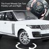 Large 1:18 Land Rover Range Rover LC300 Car Model Toy Music Light Shock Absorption SUV Metal Diecast Models Christmas Present