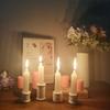 Candle Mould Decors Casting Molds DIY 3D Silicone Mould Cylinders Candle Mould Silicone Molds Handicrafts Candle Holder