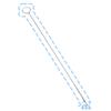 Stainless Steel Sewing Loop Turner Hook For Turning Fabric Tubes Straps Belts Strips For Handmade DIY Home Sewing Tools