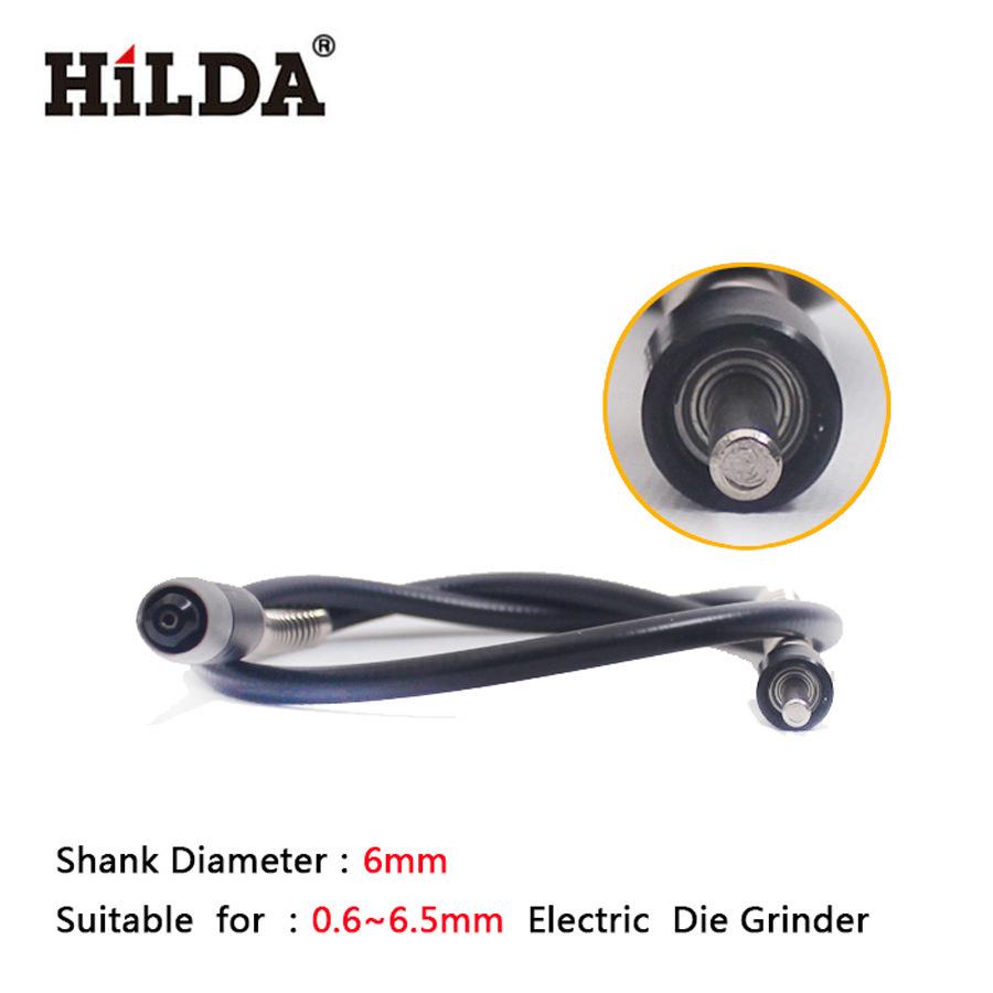6mm Flexible Shaft Electric Drill & Grinder Engraving Tool with Extension Chuck and Hose Adapter