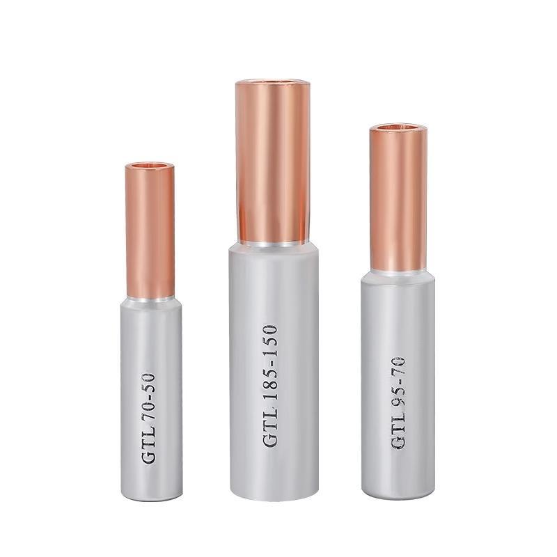 Compression Copper Aluminum Cu-Al Tube Bimetallic Crimp Terminal Cable Wire Connector Splice Sleeve Lug Ferrule Gtl Series