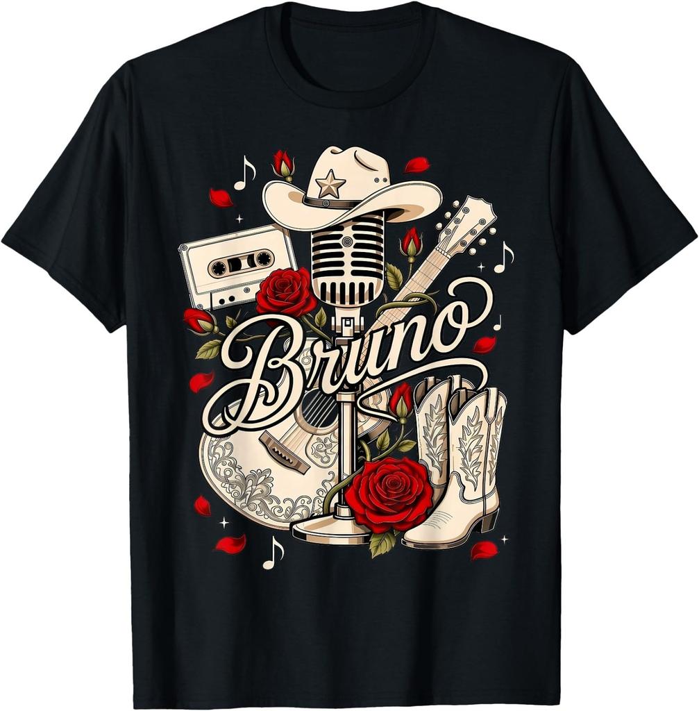 Retro Bruno Vintage Classic 70's 80's Men T-Shirt