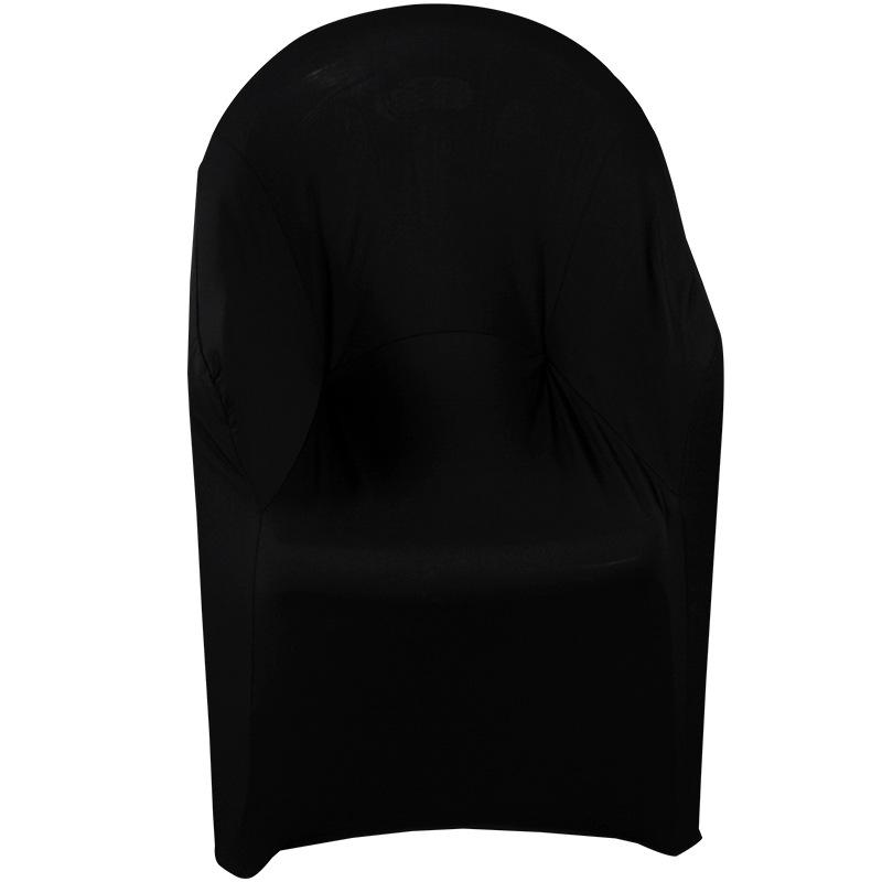 Elastic Outdoor Plastic Armchair Cover for Beach, Wedding, Hotel, and Food Stall – Full Coverage