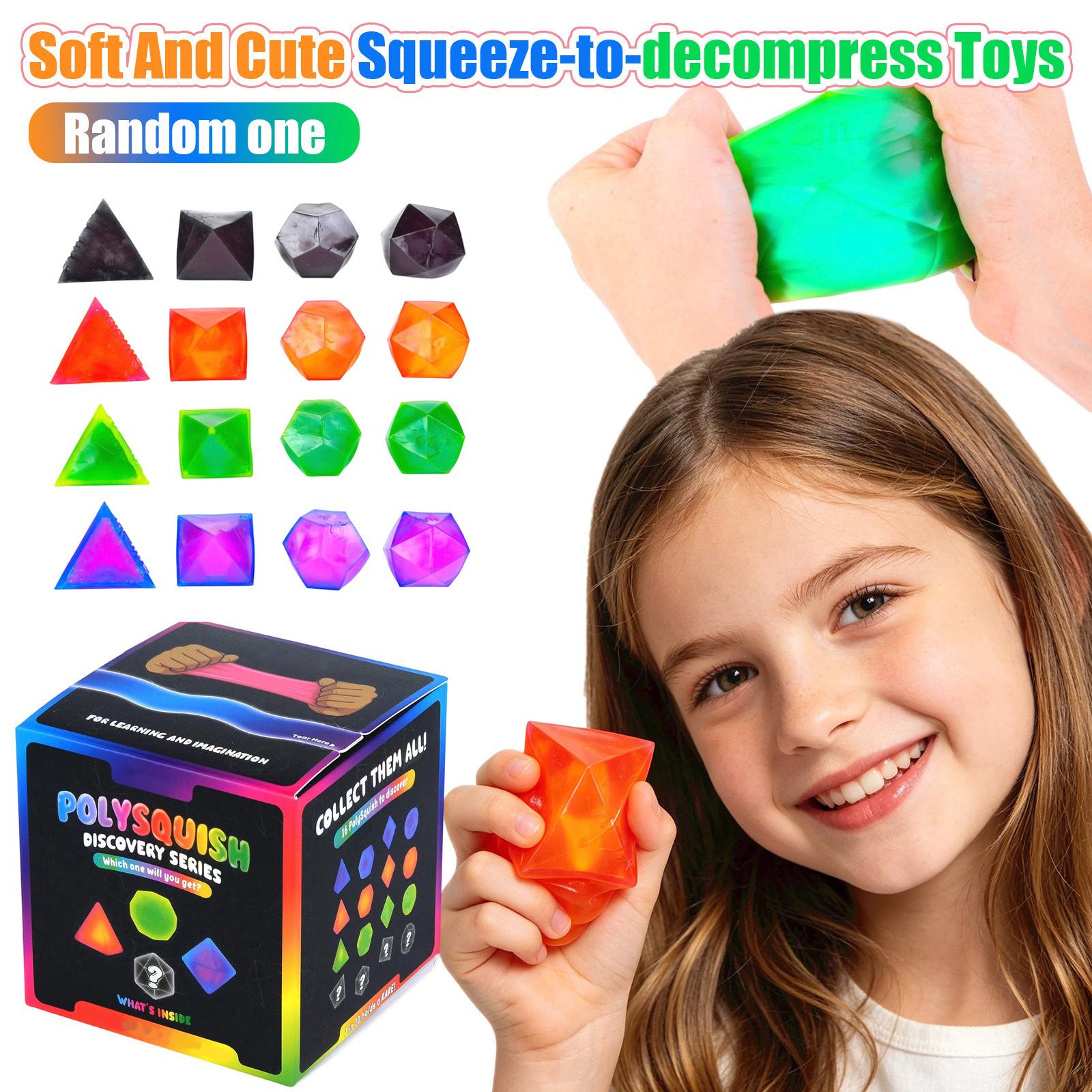 

Soft And Cute To Decompress Toys, Stress Relieving Toys One Size