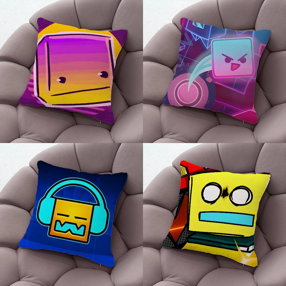 GGeometry Game DDash Pillowcase Pillows for Sofa Cover Decoration Home Decor Items Luxury Pillow Covers Cushion Cushions