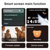 Metal Mechanical Bluetooth Speaker LED Display Screen RGB Desktop Subwoofer Wireless Loudspeaker Support Calendar Alarm Clock
