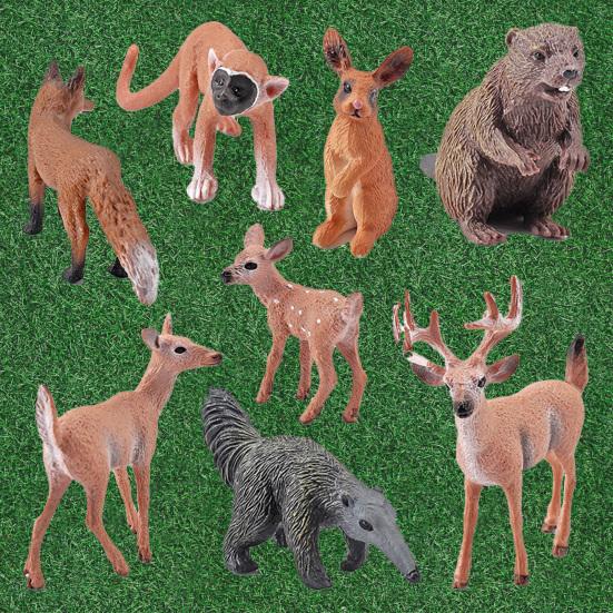 CHICAMPERA Meerschweinchen Figuren - 6 Stück Harz Miniaturen